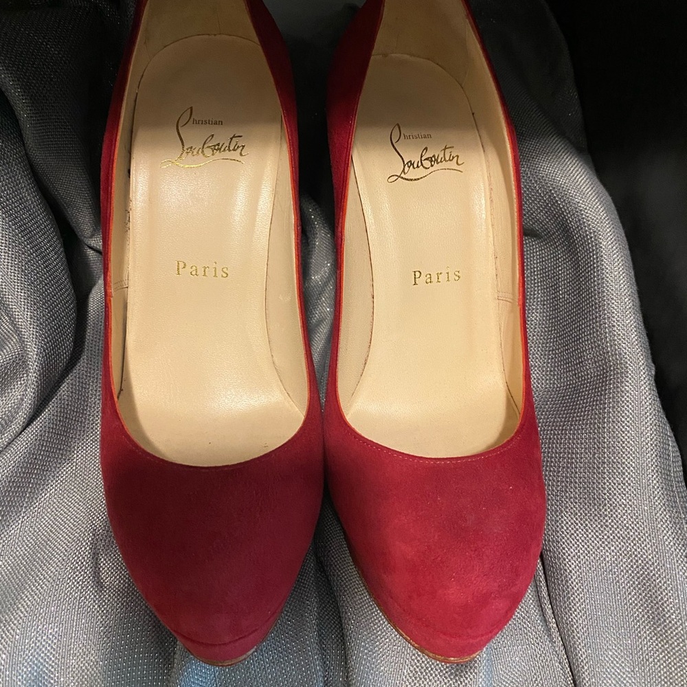 Christian Louboutin Red Heels Timeless Elegance